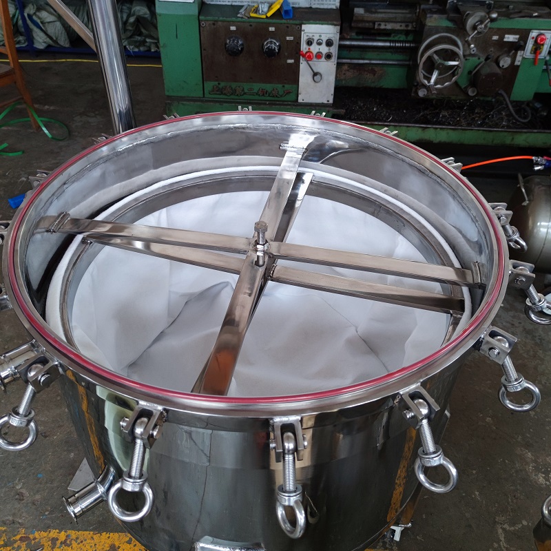 不銹鋼大流量袋式過濾器-鏡面拋光