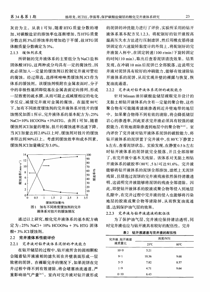 保護(hù)碳酸鹽儲(chǔ)層的酸化完井液體系研究_02.png